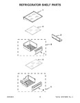 Diagram for 06 - Refrigerator Shelf Parts