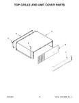 Diagram for 10 - Top Grille And Unit Cover Parts