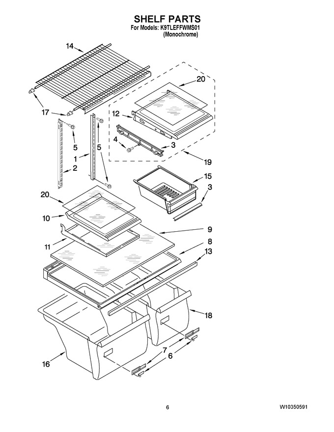 Diagram for K9TLEFFWMS01