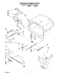 Diagram for 06 - Freezer Liner Parts