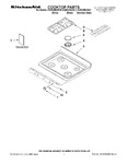 Diagram for 01 - Cooktop Parts