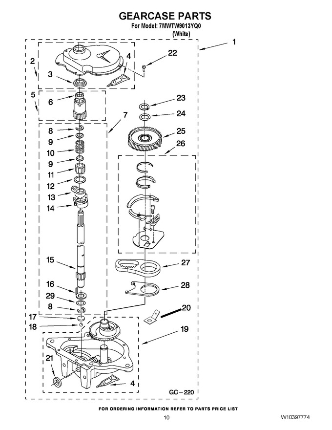 Diagram for 7MWTW9013YQ0