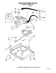 Diagram for 05 - Machine Base Parts