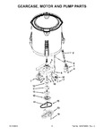 Diagram for 05 - Gearcase, Motor And Pump Parts