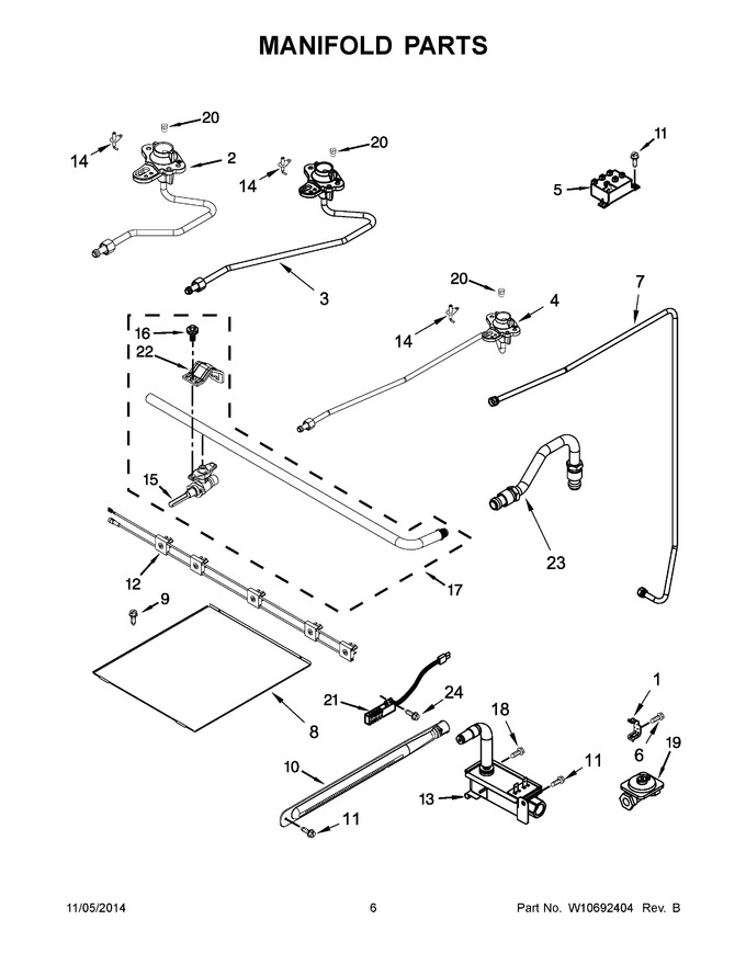 Diagram for WFG505M0BW0