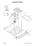 Diagram for 02 - Cooktop Parts