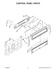 Diagram for 03 - Control Panel Parts