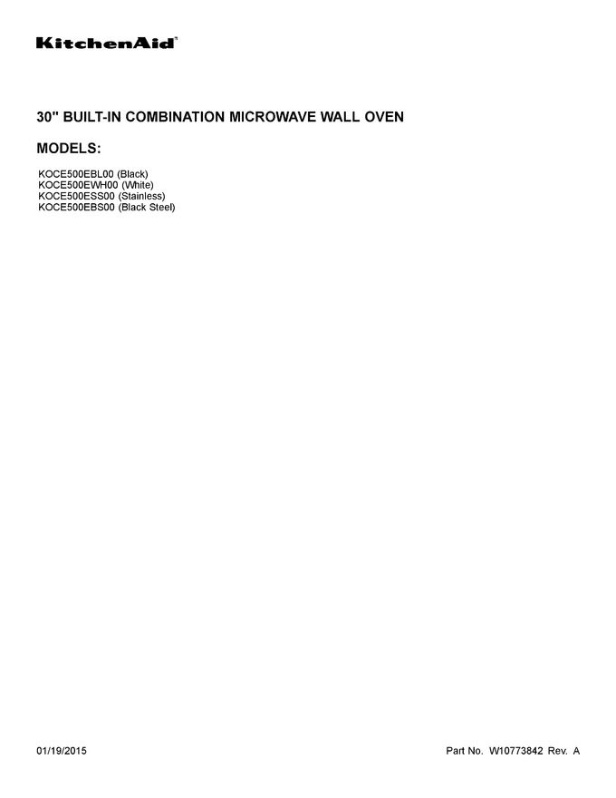 Diagram for KOCE500EBL00