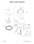 Diagram for 04 - Basket And Tub Parts