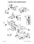 Diagram for 03 - Cabinet And Stirrer Parts