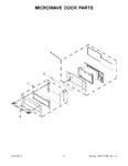 Diagram for 04 - Microwave Door Parts