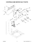 Diagram for 03 - Controls And Water Inlet Parts