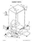 Diagram for 02 - Cabinet Parts