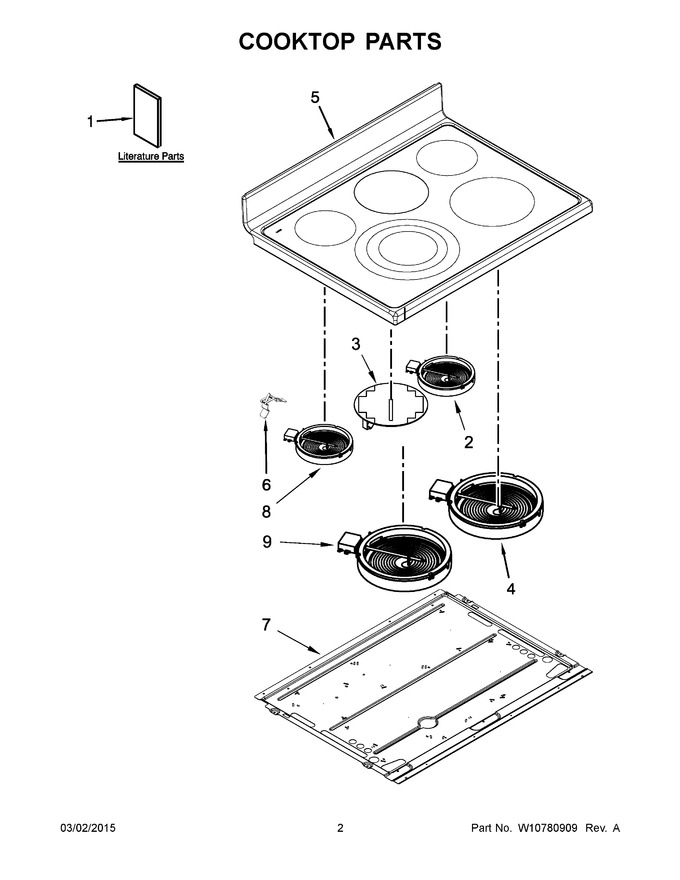 Diagram for KFED500EWH00