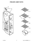 Diagram for 05 - Freezer Liner Parts