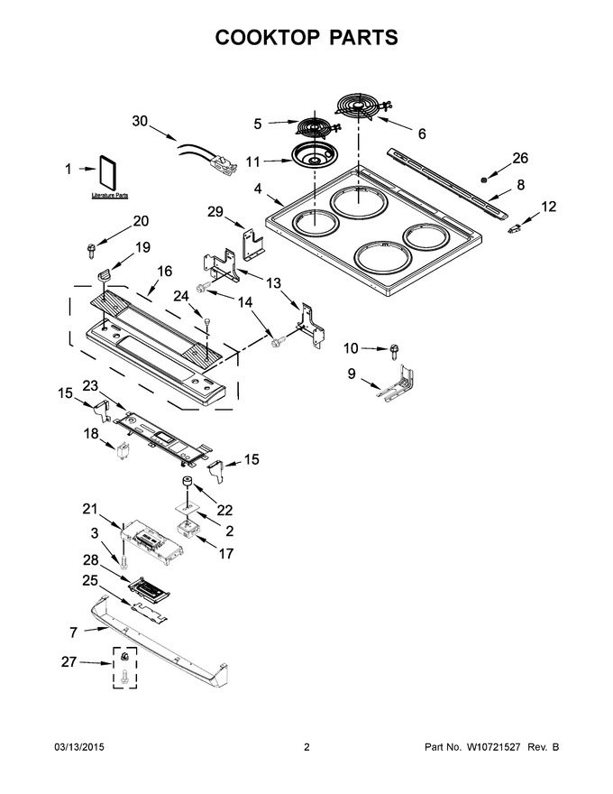 Diagram for WEC530H0DS0