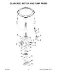 Diagram for 05 - Gearcase, Motor And Pump Parts