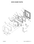 Diagram for 05 - Oven Door Parts