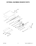 Diagram for 03 - Internal Warming Drawer Parts