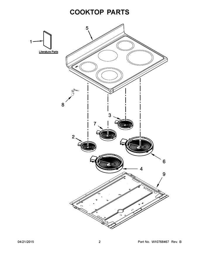 Diagram for WGE555S0BW01