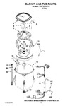 Diagram for 03 - Basket And Tub Parts