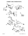 Diagram for 03 - Cabinet And Stirrer Parts
