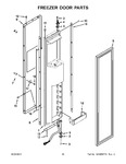 Diagram for 11 - Freezer Door Parts