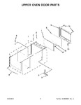 Diagram for 04 - Upper Oven Door Parts