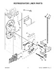 Diagram for 04 - Refrigerator Liner Parts