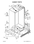 Diagram for 02 - Cabinet Parts