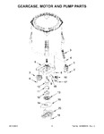 Diagram for 05 - Gearcase, Motor And Pump Parts