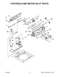 Diagram for 03 - Controls And Water Inlet Parts