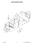 Diagram for 04 - Oven Door Parts