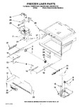 Diagram for 06 - Freezer Liner Parts