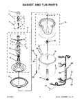 Diagram for 04 - Basket And Tub Parts