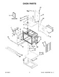 Diagram for 02 - Oven Parts