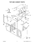 Diagram for 02 - Top And Cabinet Parts