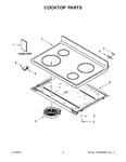 Diagram for 02 - Cooktop Parts