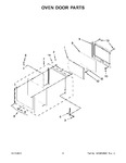 Diagram for 04 - Oven Door Parts