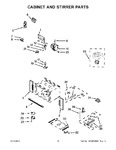 Diagram for 06 - Cabinet And Stirrer Parts