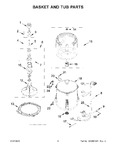 Diagram for 04 - Basket And Tub Parts