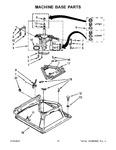 Diagram for 10 - Machine Base Parts