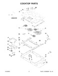 Diagram for 02 - Cooktop Parts