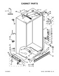 Diagram for 02 - Cabinet Parts