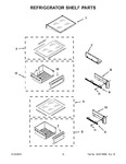 Diagram for 08 - Refrigerator Shelf Parts