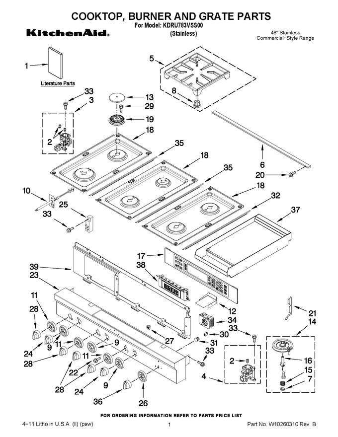 Diagram for KDRU783VSS00