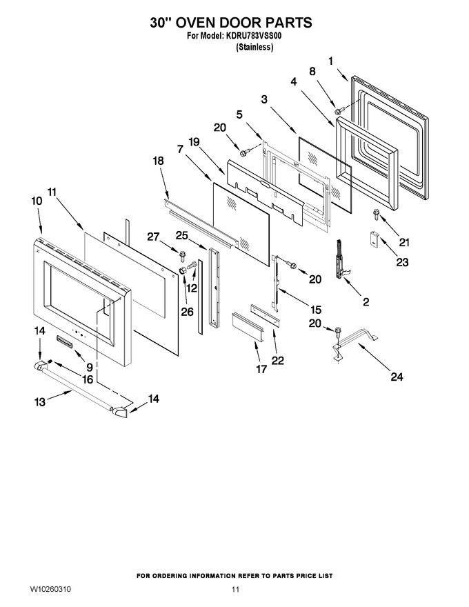 Diagram for KDRU783VSS00