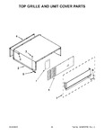 Diagram for 13 - Top Grille And Unit Cover Parts