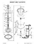 Diagram for 04 - Basket And Tub Parts