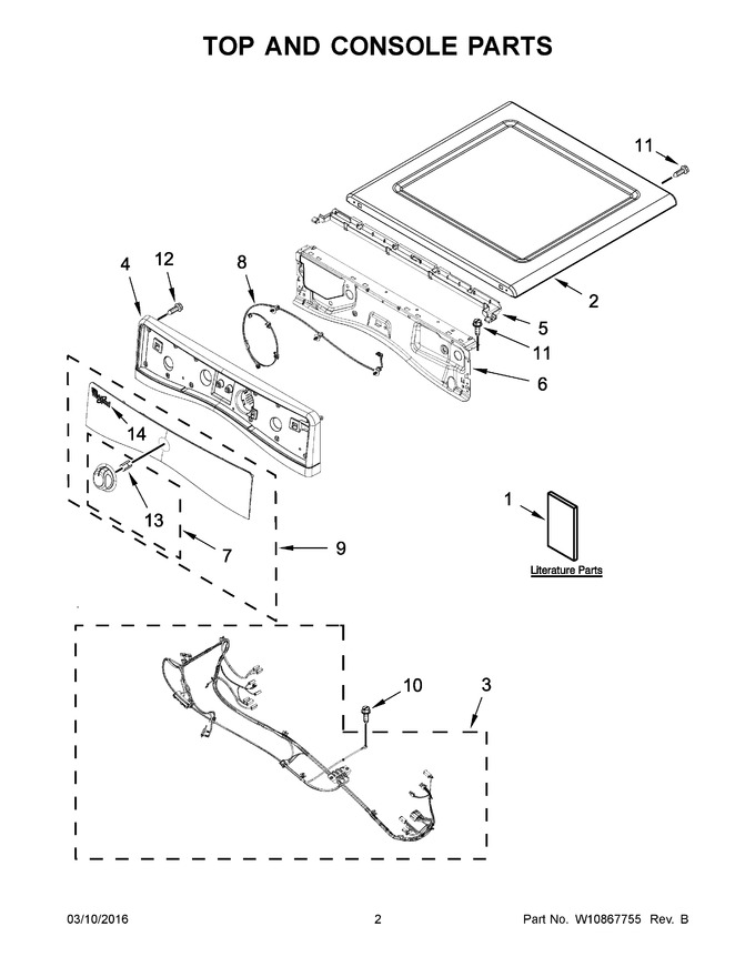 Diagram for WED90HEFW0